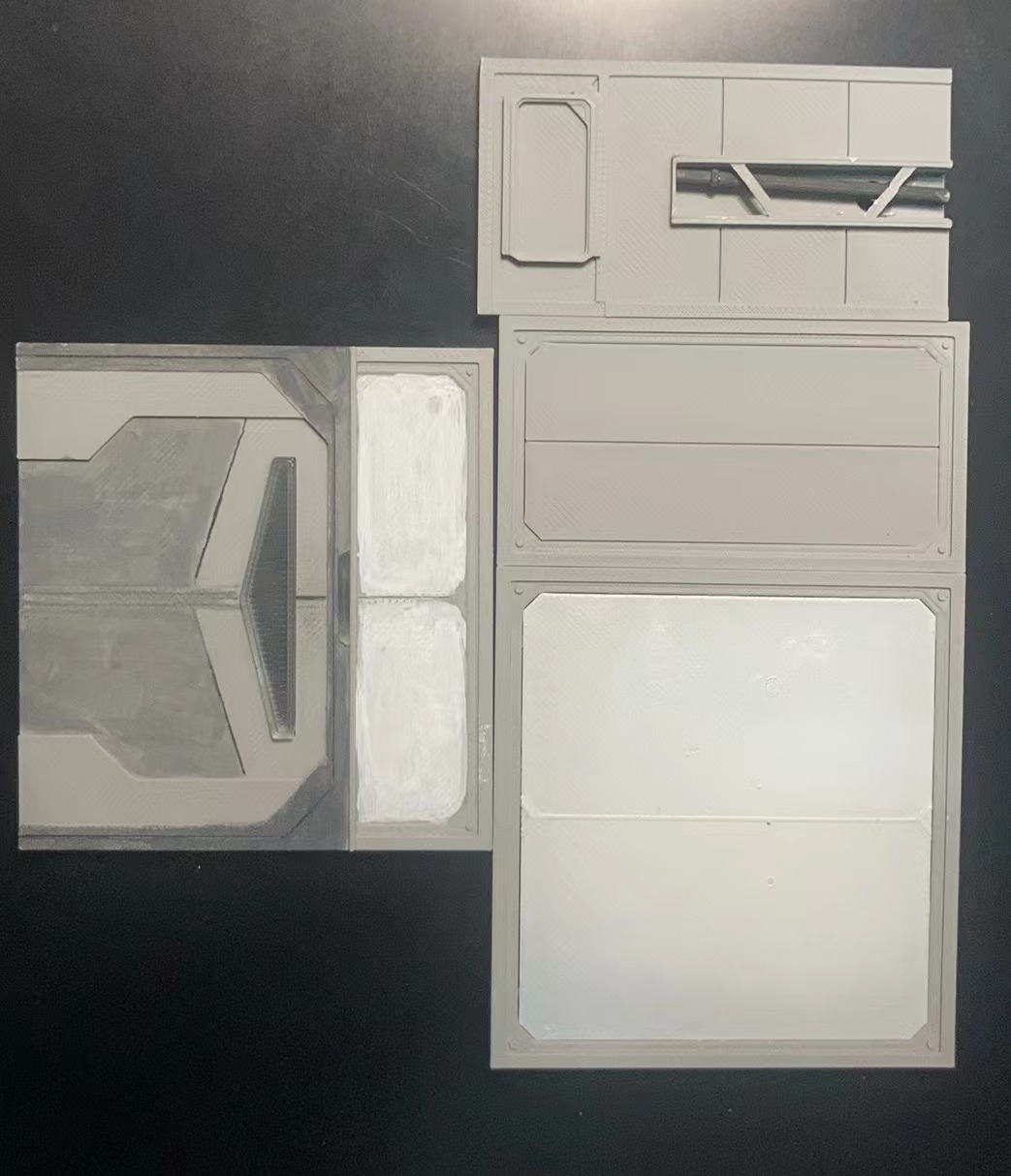 Miniatura 7 do modelo 3D 可自定义的“最瓦”桌面夜灯和置物盘