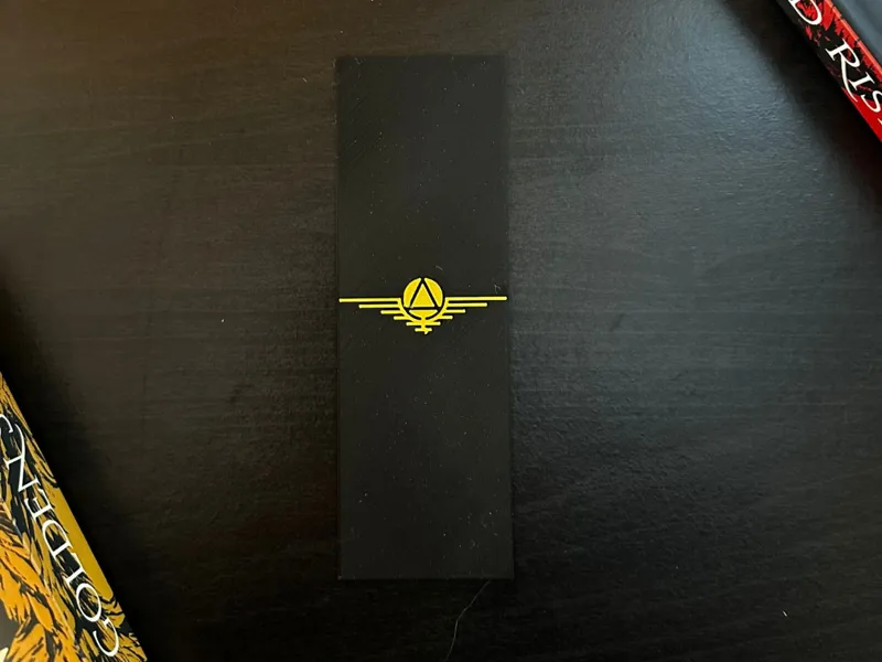 Red Rising Gold Sigil Bookmark