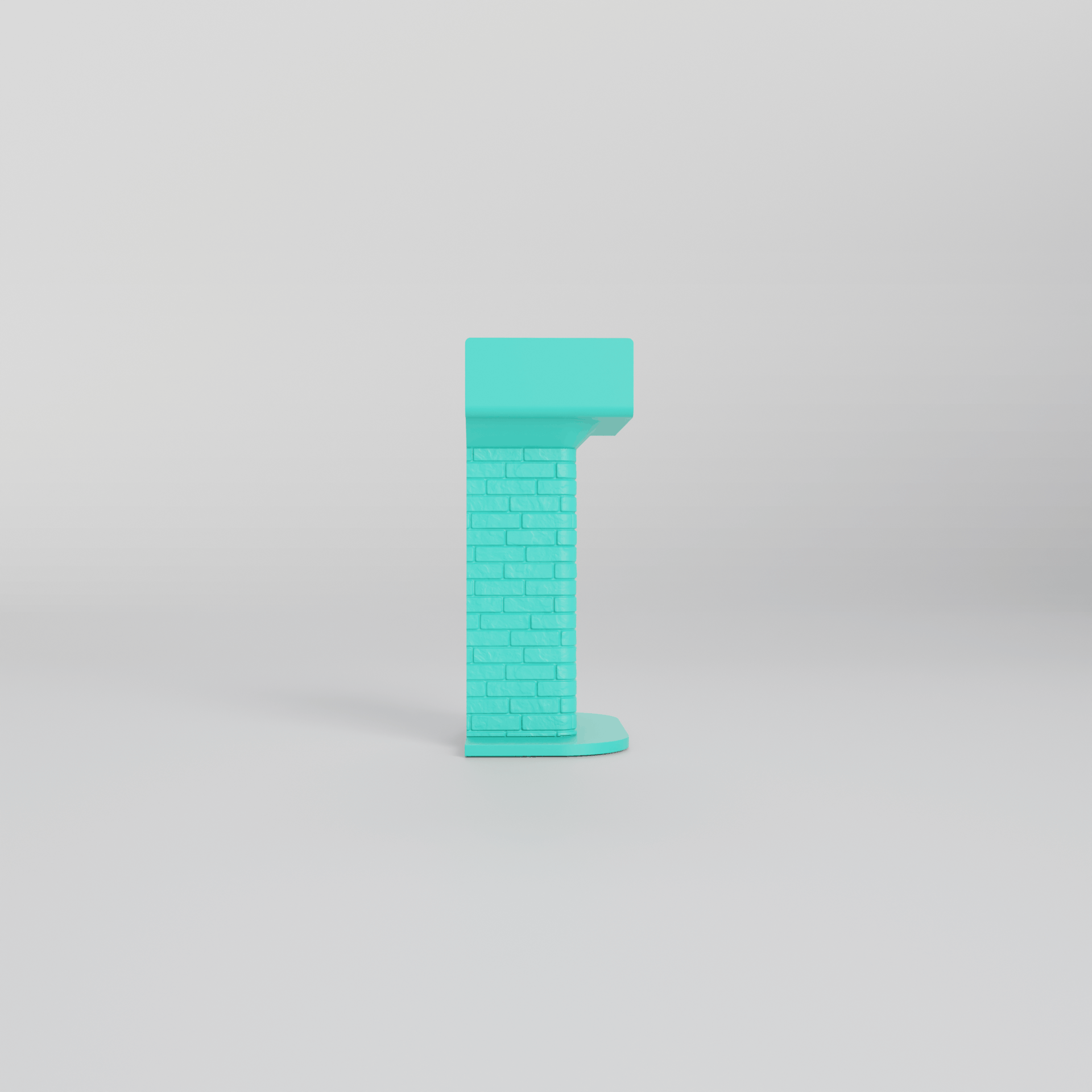 Textured Bridge Pillar - IKEA Train Set compatible