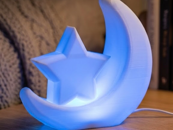 Celestial Moon & Star - MH001 LED Night Light