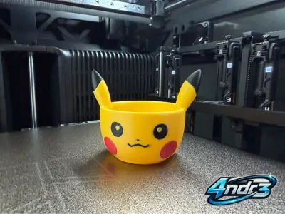 Pikachu Bowl Pokemon Multicolor