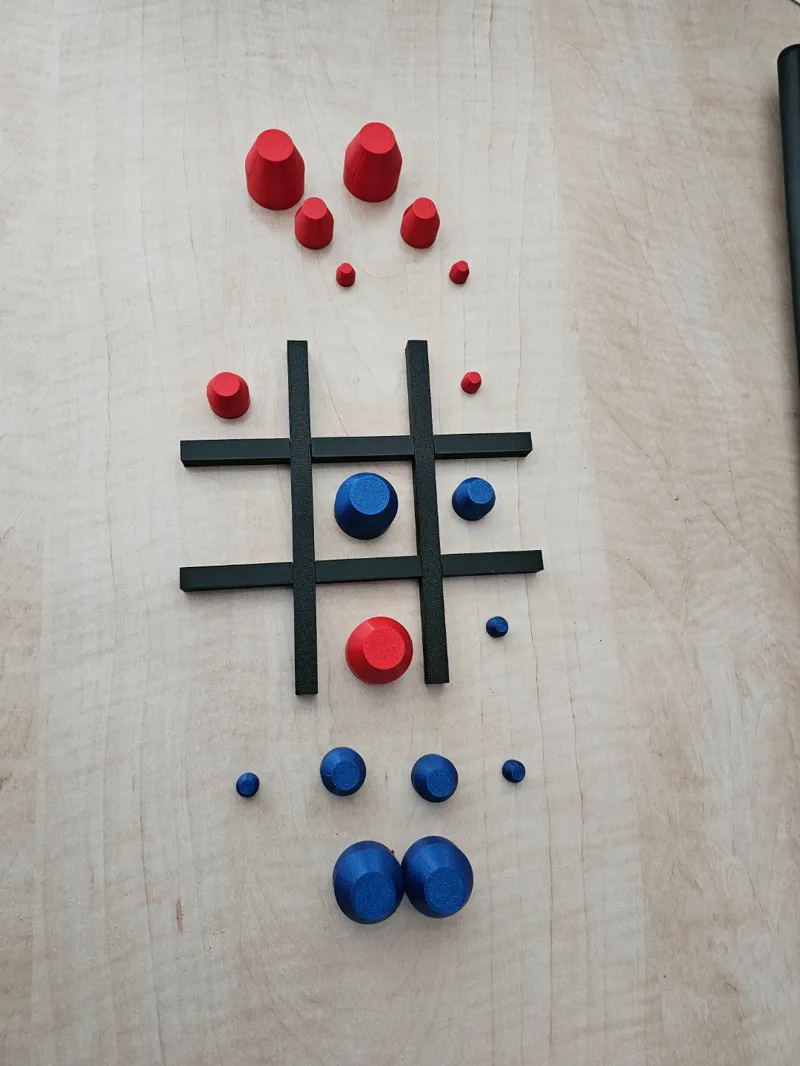Hidden tic tac toe