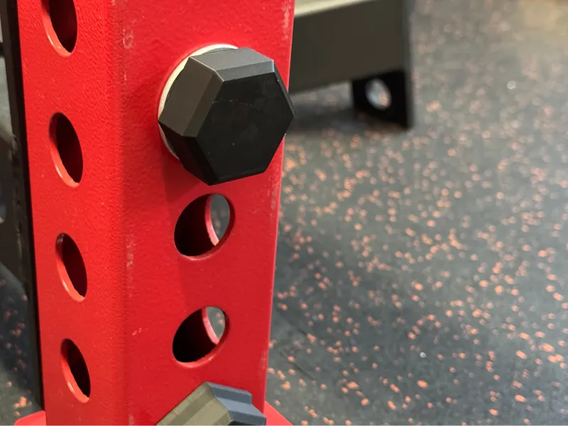 Bolt caps for REP rack - 36mm V1 (straight)