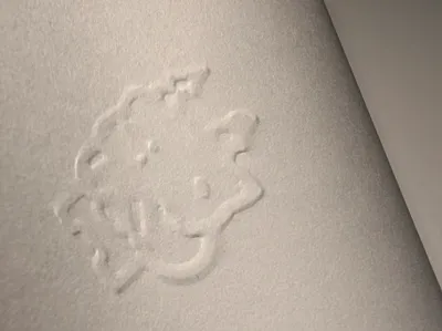 3D relief seal 