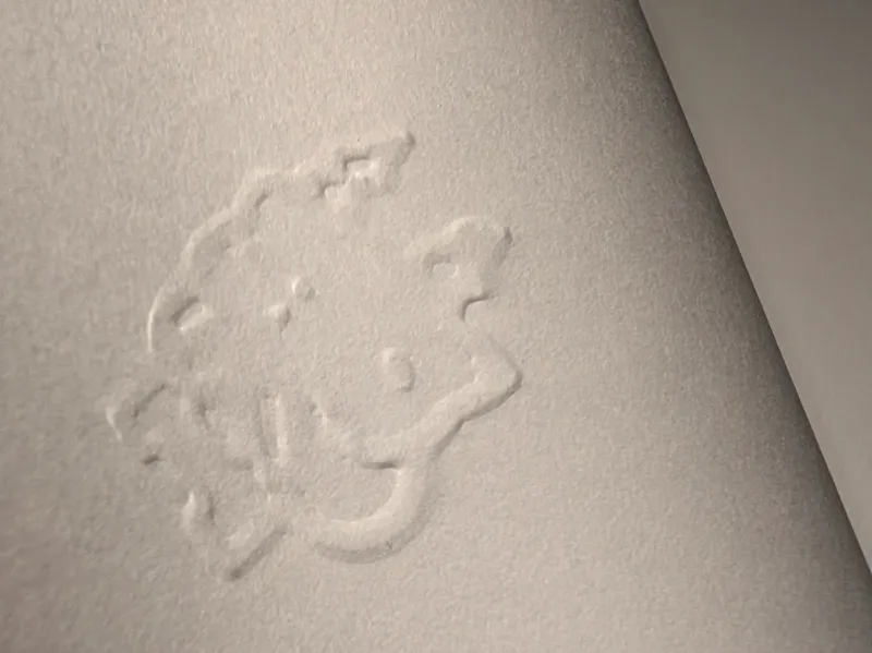 3D relief seal 