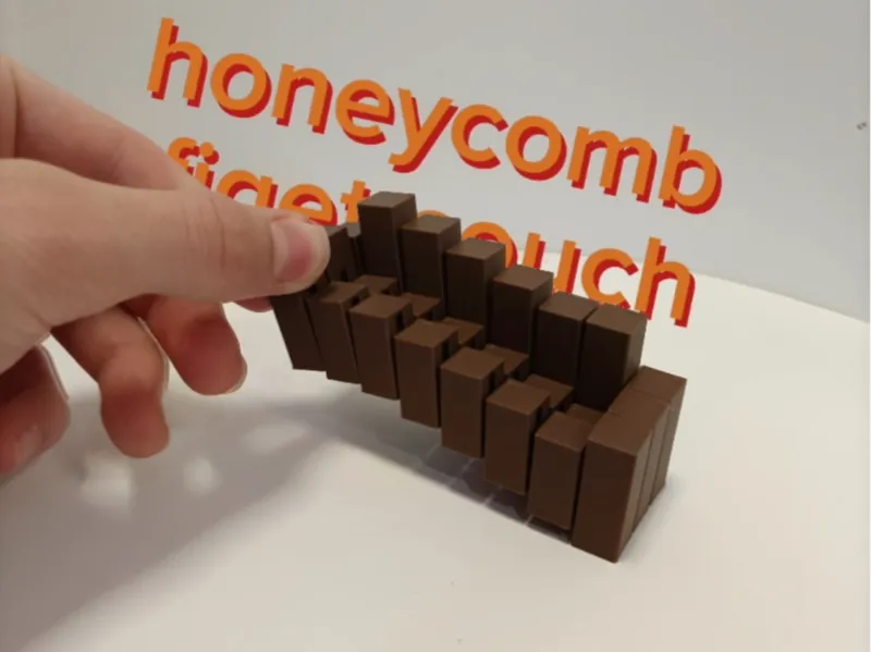 honeycomb fidget couch
