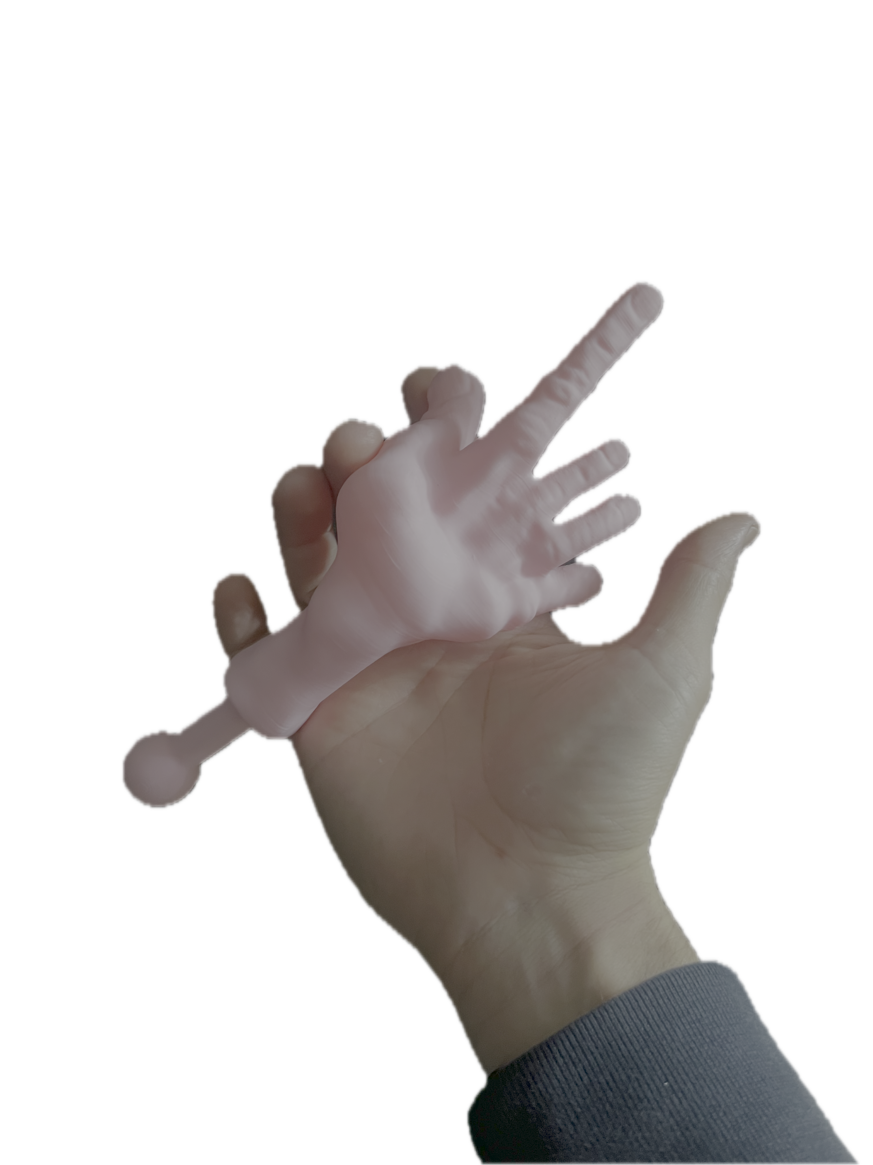 Miniatura 5 do modelo 3D Strong Hand 我的强力手 好玩