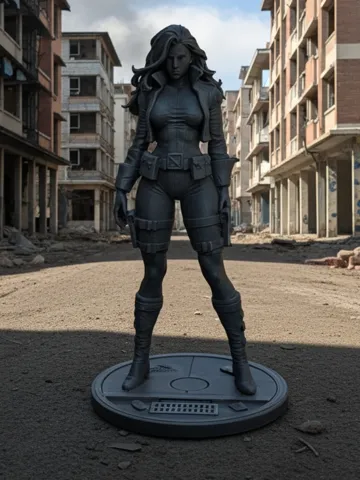 Modelo para impresión 3D: Rogue (X-Me) – Fan Art — vista de referencia 2