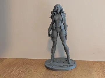 Modelo para impresión 3D: Rogue (X-Me) – Fan Art — vista de referencia 3