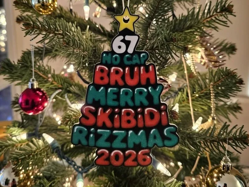 Christmas tree ornament 2026