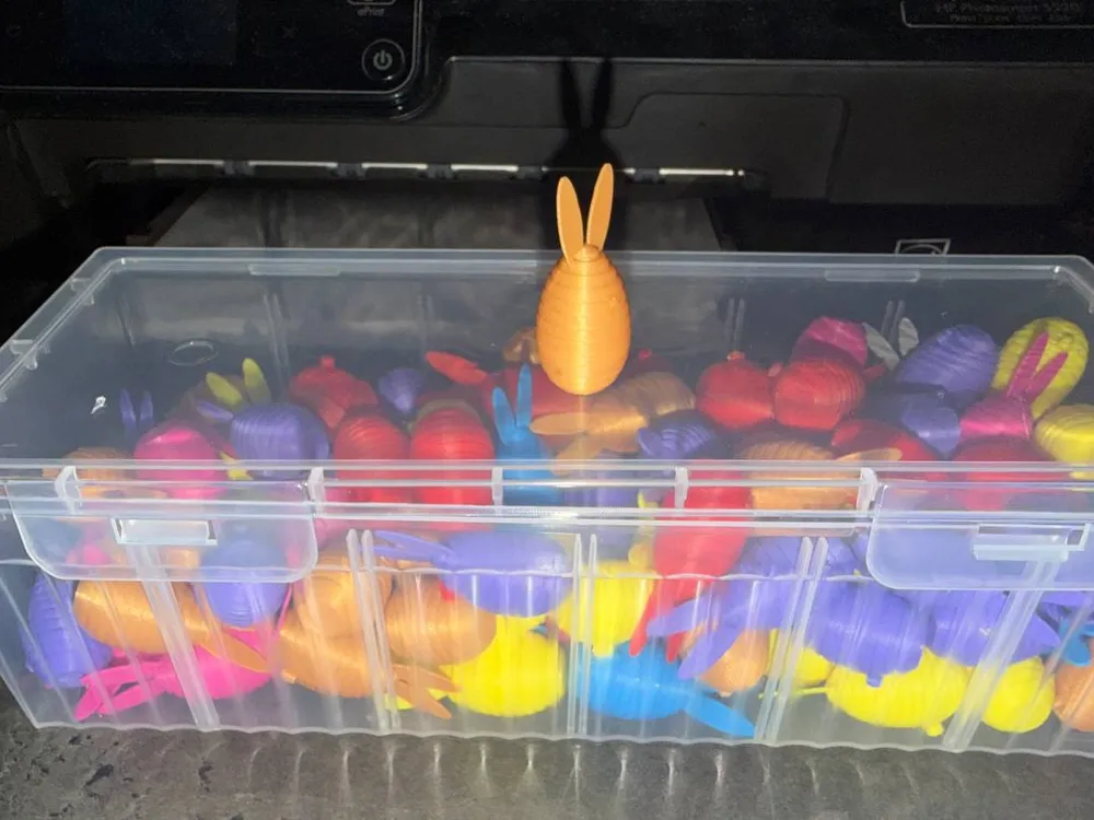 Easter Egg Bunny - Free 3D Print Model - MakerWorld