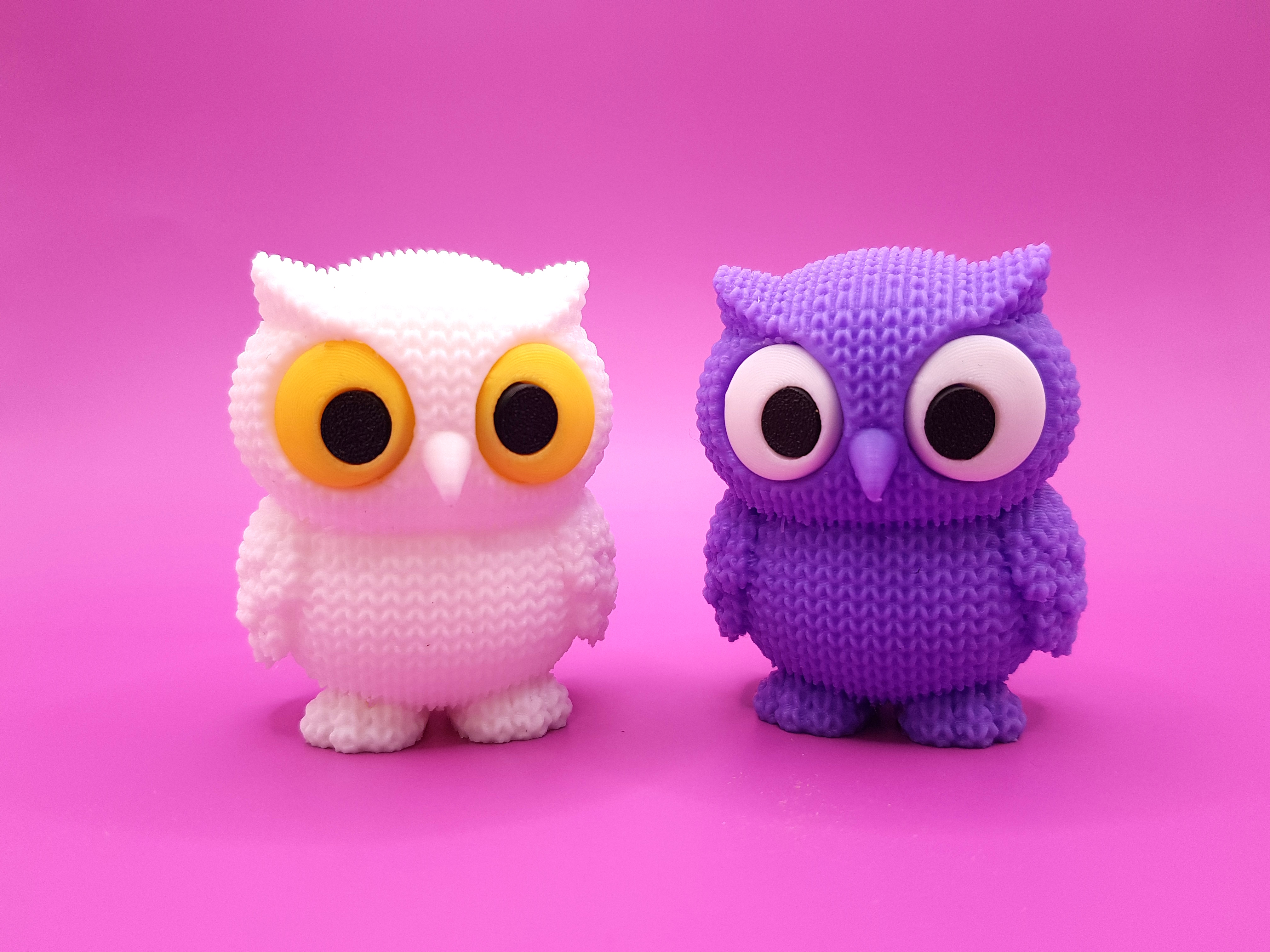 Miniatura 1 do modelo 3D NO AMS gestrickte Eule Multipart