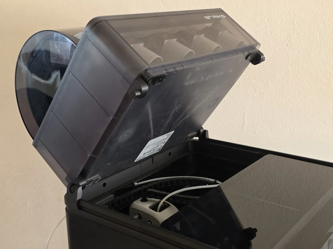 AMS Glass Slider Riser V5 – Tilt Function P1S X1C view 2