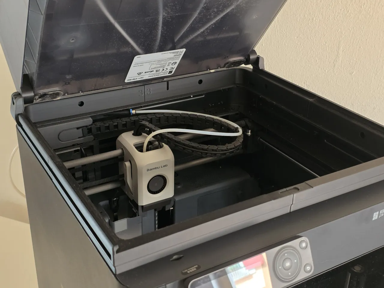 AMS Glass Slider Riser V5 – Tilt Function P1S X1C view 4