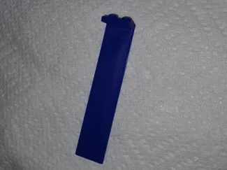 Bookmark that will accept brick figure