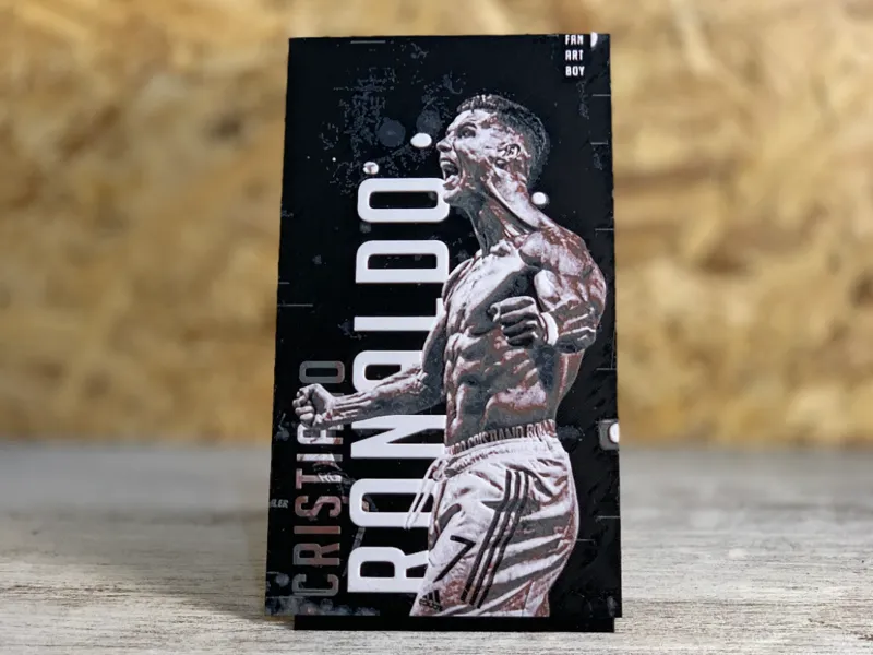 Cristiano Ronaldo - CR7 (HueForge)