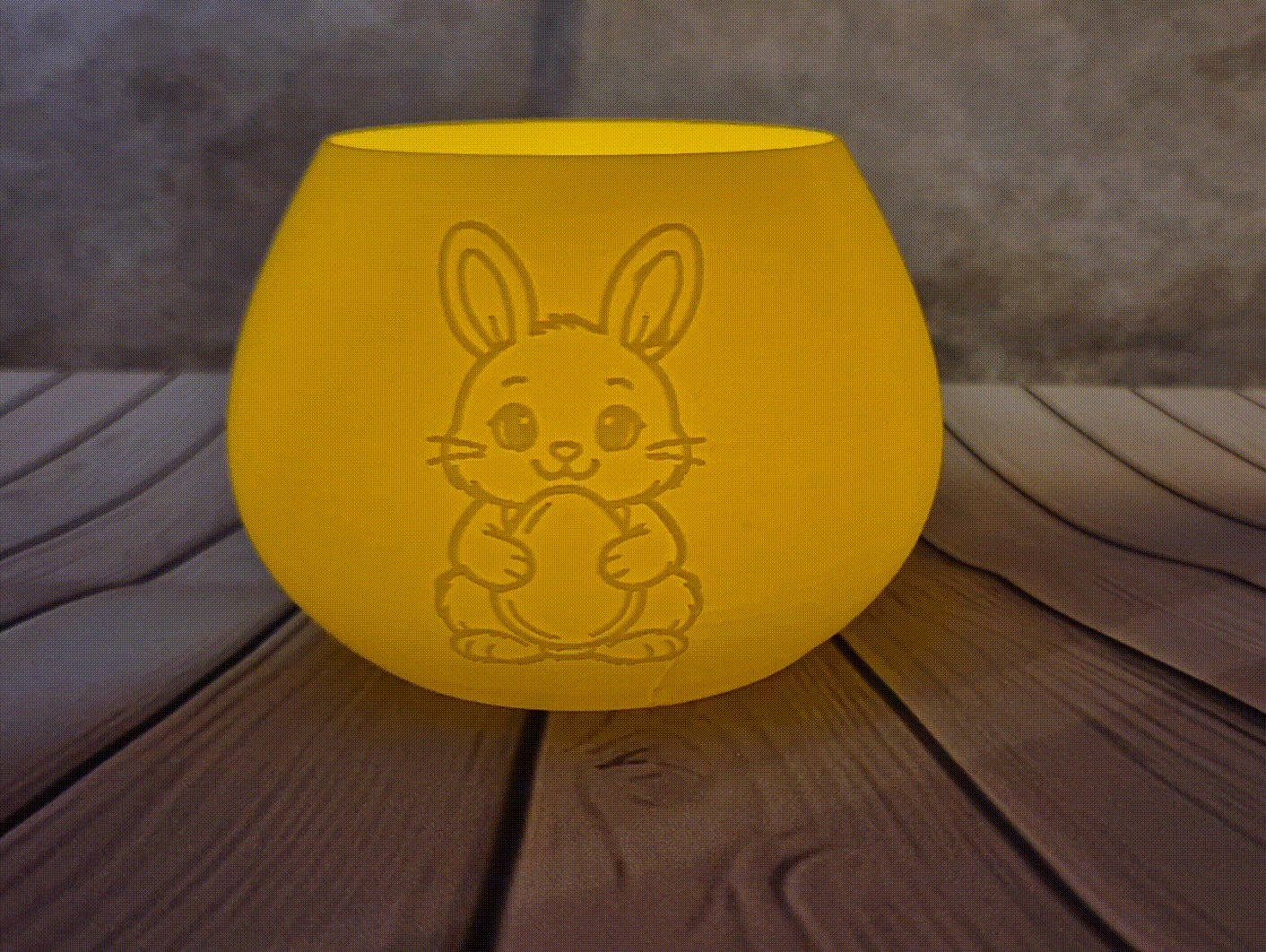Easter Bunny Tealight Holder / Mini Easter Bowl