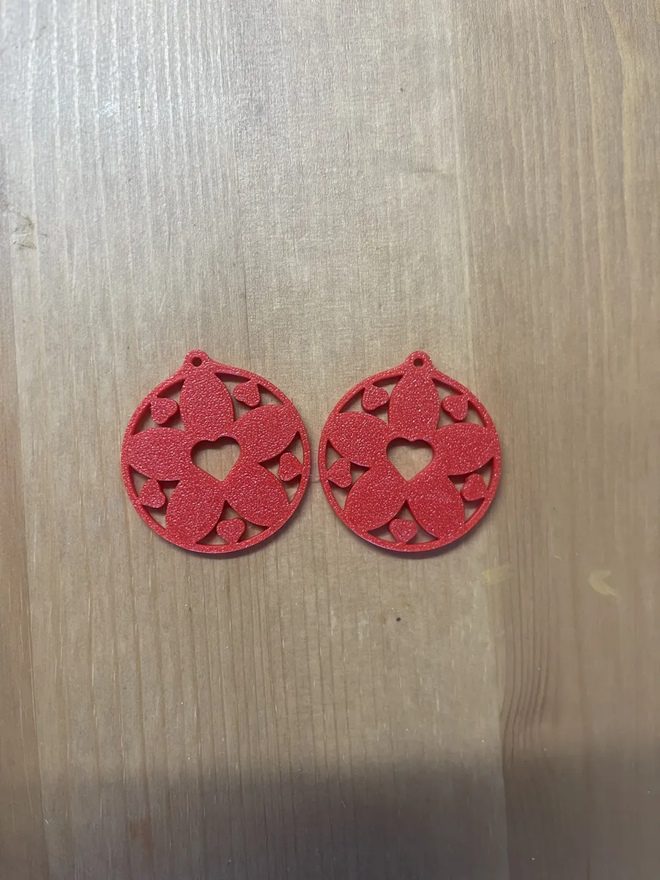 Heart Earrings view 2