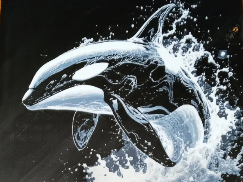 orca breaching