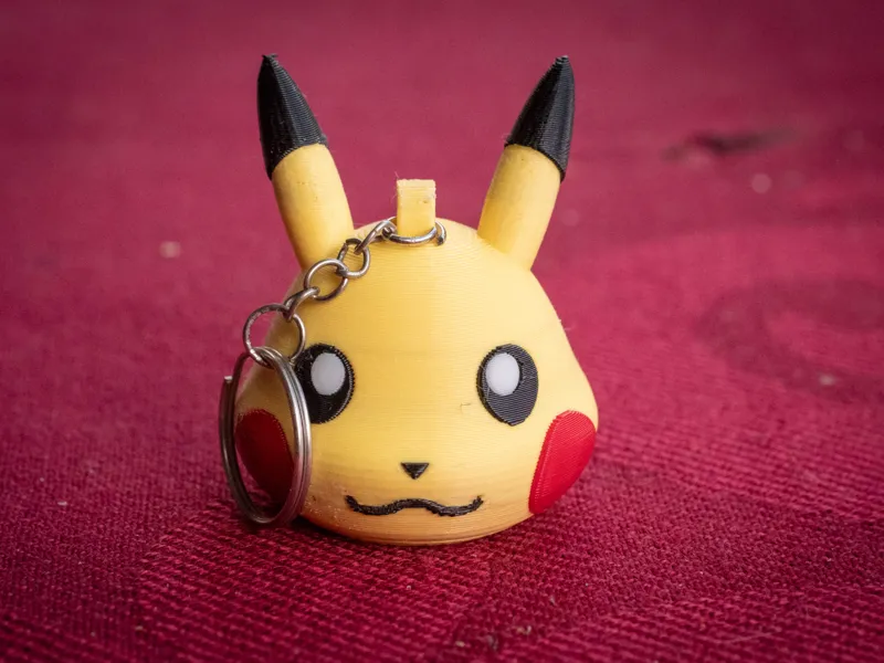 Pikachu Pokemon Keychain