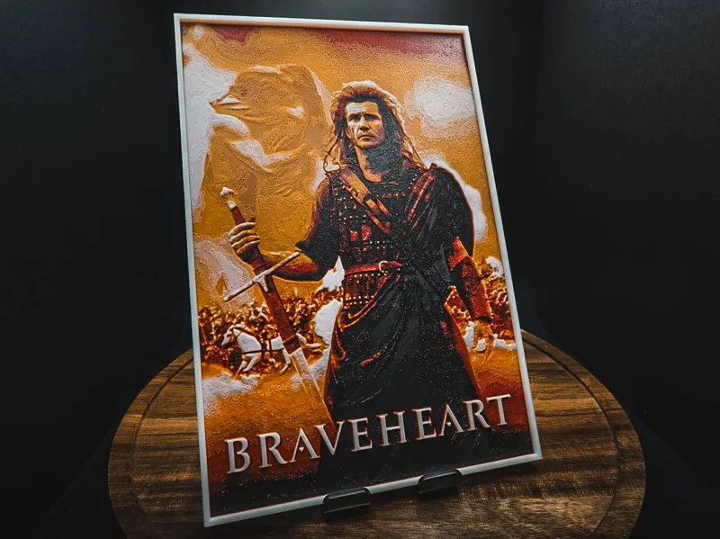 Braveheart (Movie Poster - HueForge)