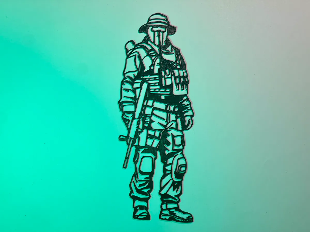 Brazilian Battalion Agent Wall Art CSGO/CS2 - Free 3D Print Model ...