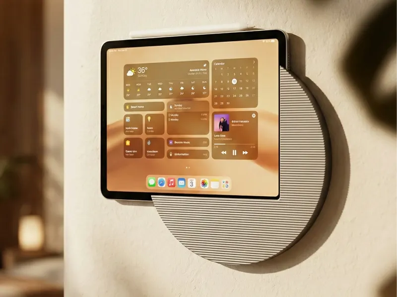 iPad Pro 11" Wandhalterung mit Ladegerät