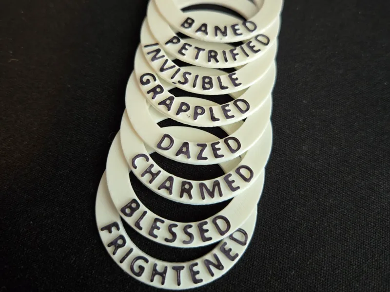 D&D Condition Rings