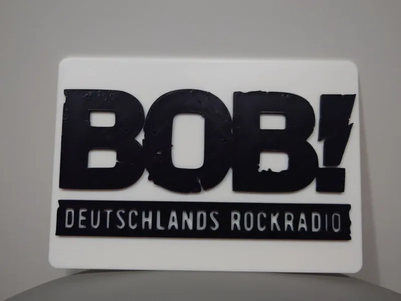 Radio BOB Schild