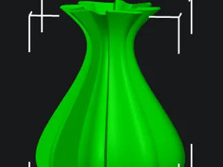 bag vase