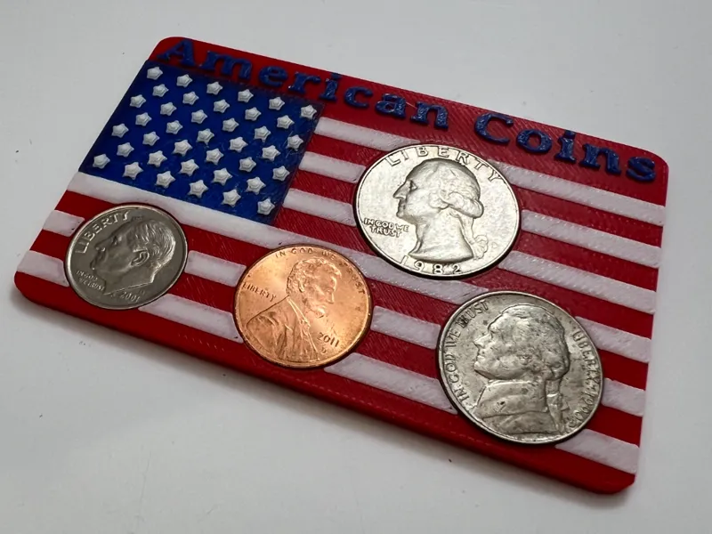 American Coin Frame - Credit Card Size