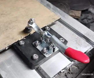 CNC Bed quick release base for milling table T slots