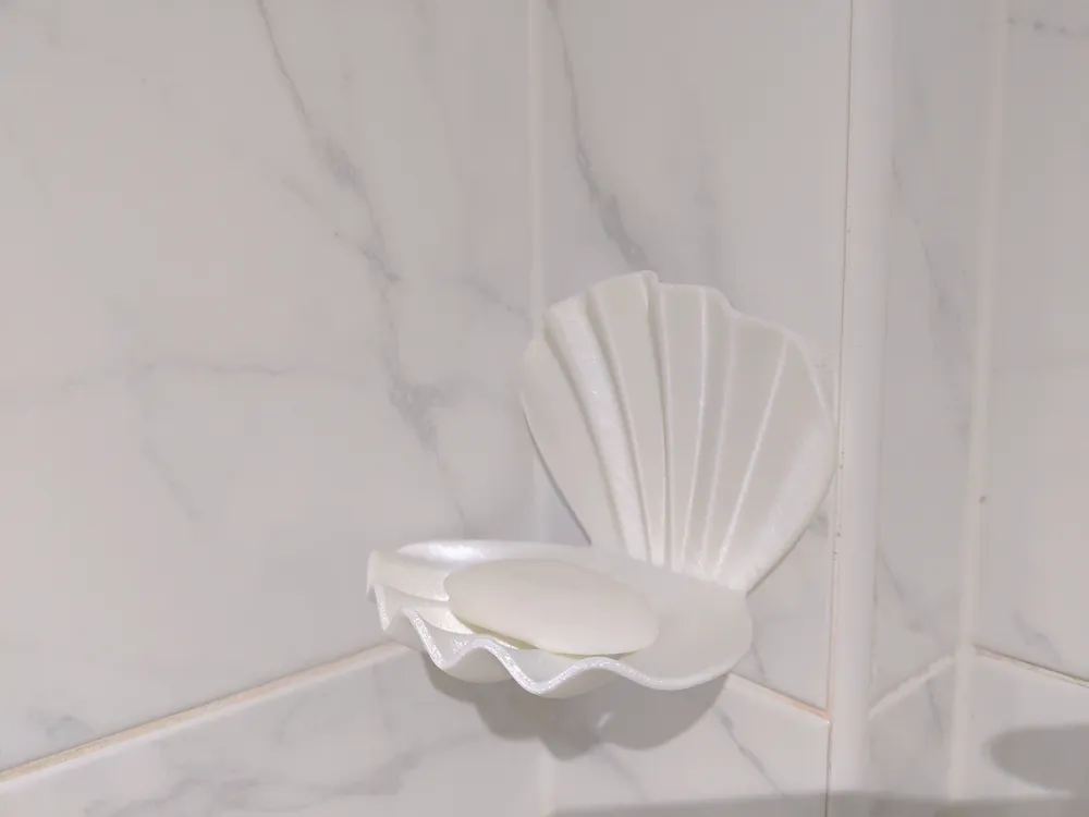 Seashell soap holder by CraftMeng - MakerWorld