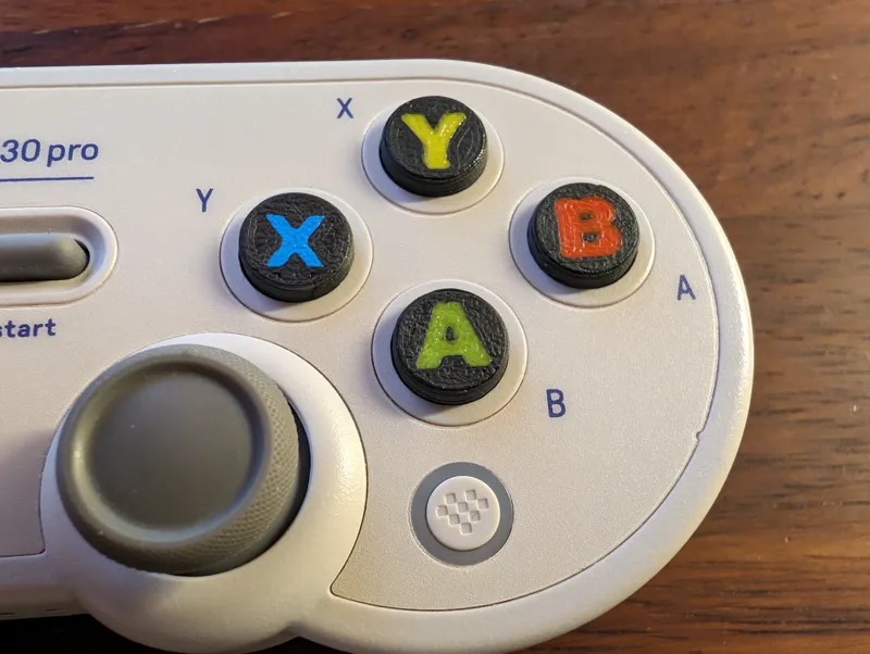 8BitDo SN30 pro XBox Buttons