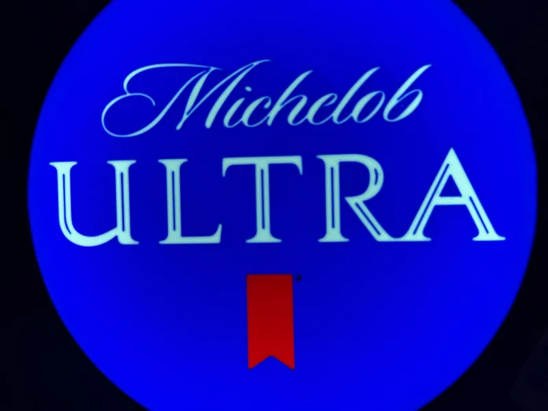 Michelob Ultra Beer Bar Themed Sign Lightbox