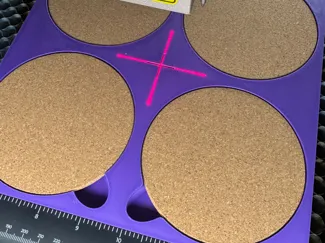 XTOOL S1 Coaster Jig