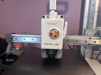 A1 fidget spinner extruder motor visualizer