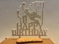Happy Birthday Cake Topper ( Dentist )