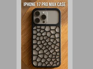 Iphone 17 Pro Max Voronoi Case