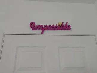 Impossible Door Decor