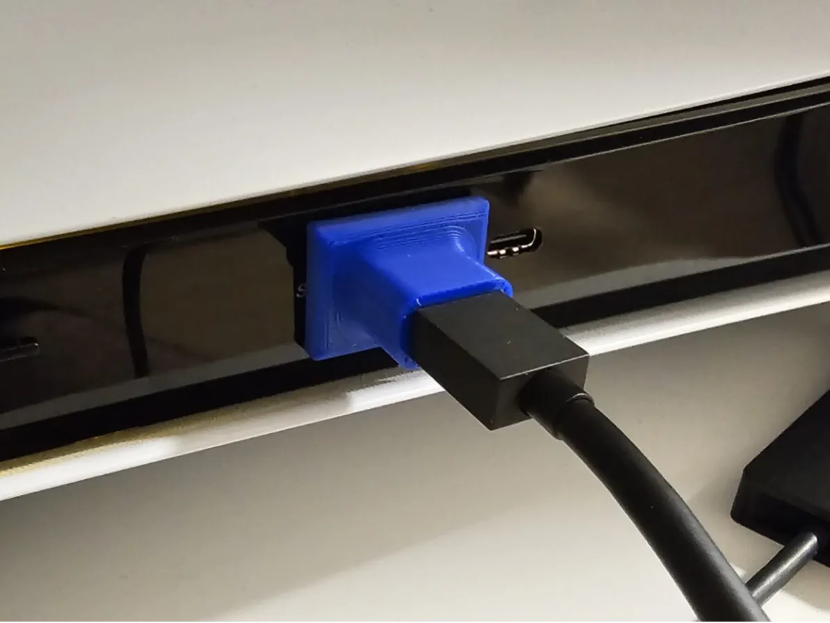 PSVR2 USB-C Connector Strain Relief - Free 3D Print Model - MakerWorld