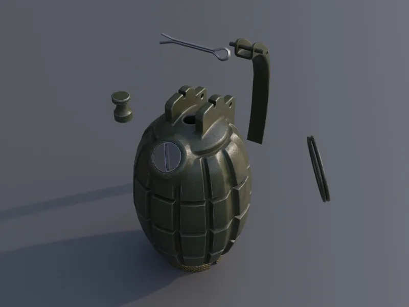 mills bomb airsoft impact sound grenade