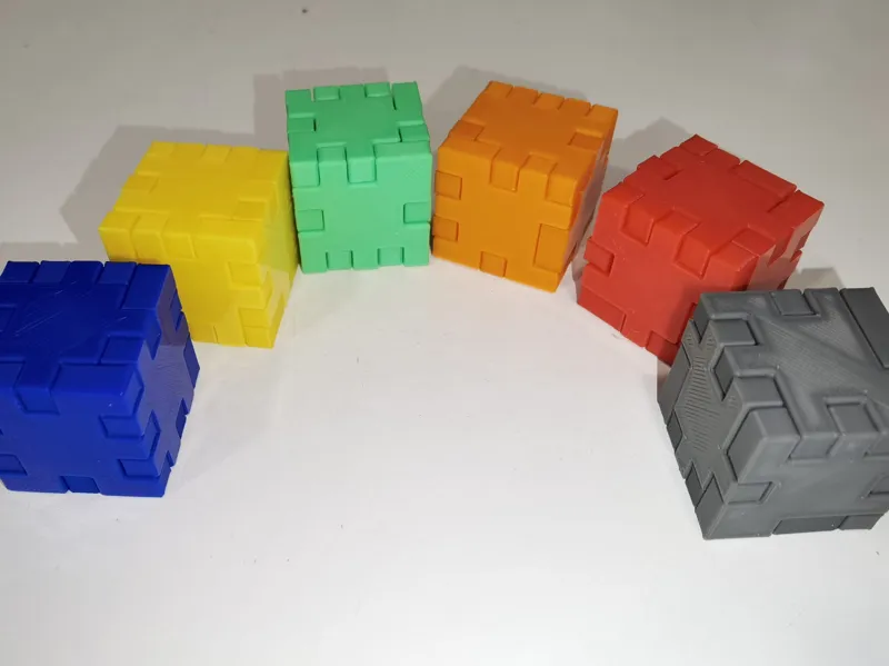 Rompecabezas de cubos coco-crash 6 niveles