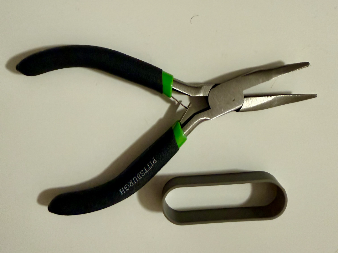 Compression Ring-PITTSBURGH 4-3/4 Long-Nose Pliers