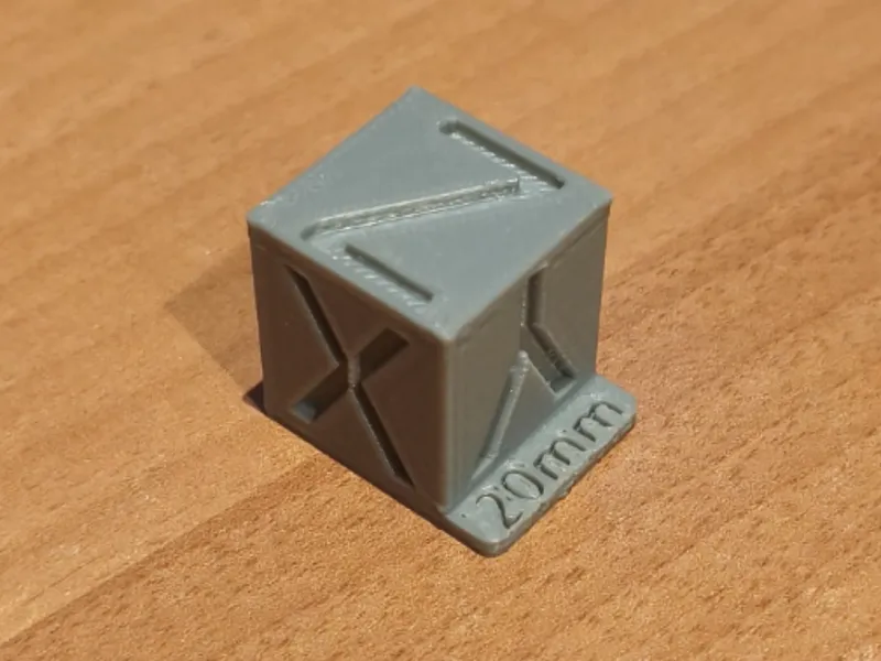 Calibration Cube Resin Compatible