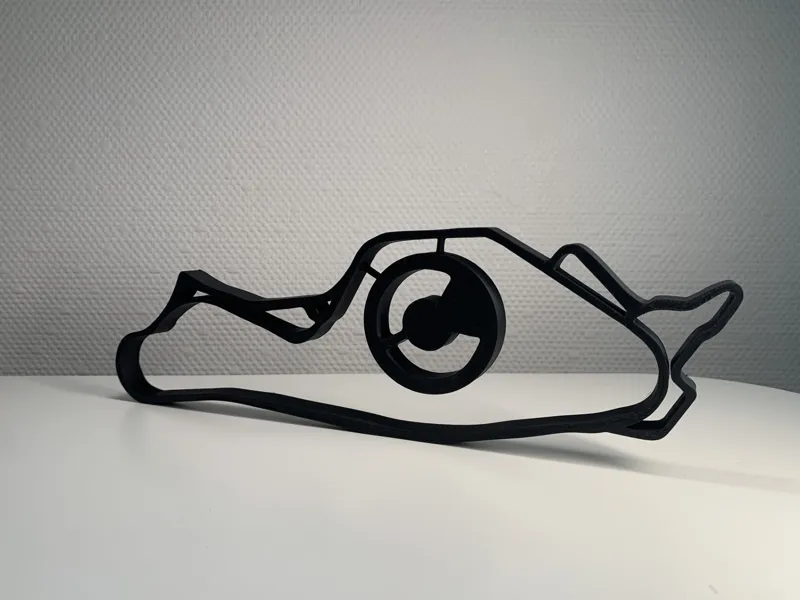Porsche Weissach Test Track Silhouette