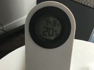 Humidity and Temperature Gauge Holder 