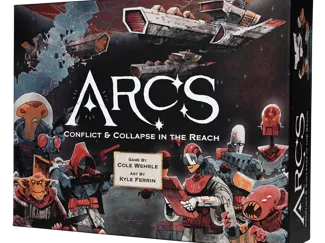 Arcs board game organizer (w/Leaders & Lore)