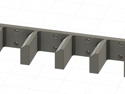 Proxxon battery tool holder for 12mm pegboard