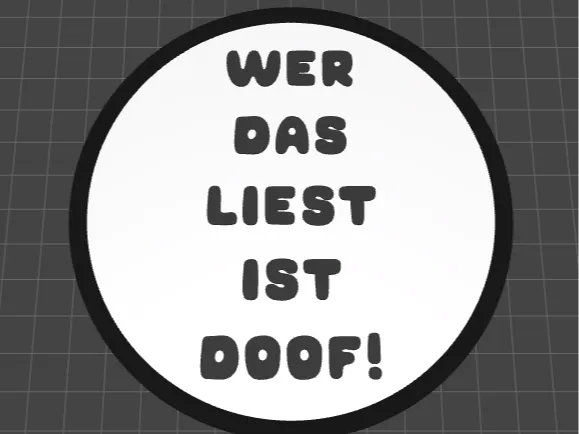 Wer das liest Coaster